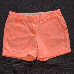 J Crew Women’s Sz 2 Orangish-pink Shorts